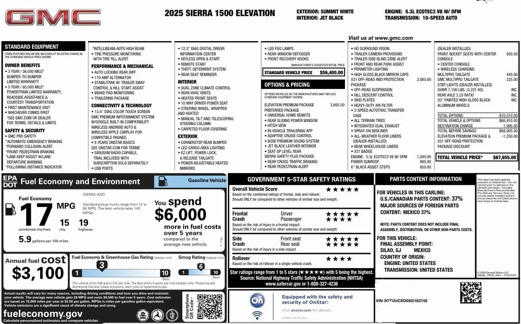 2025 GMC SIERRA - Image 2