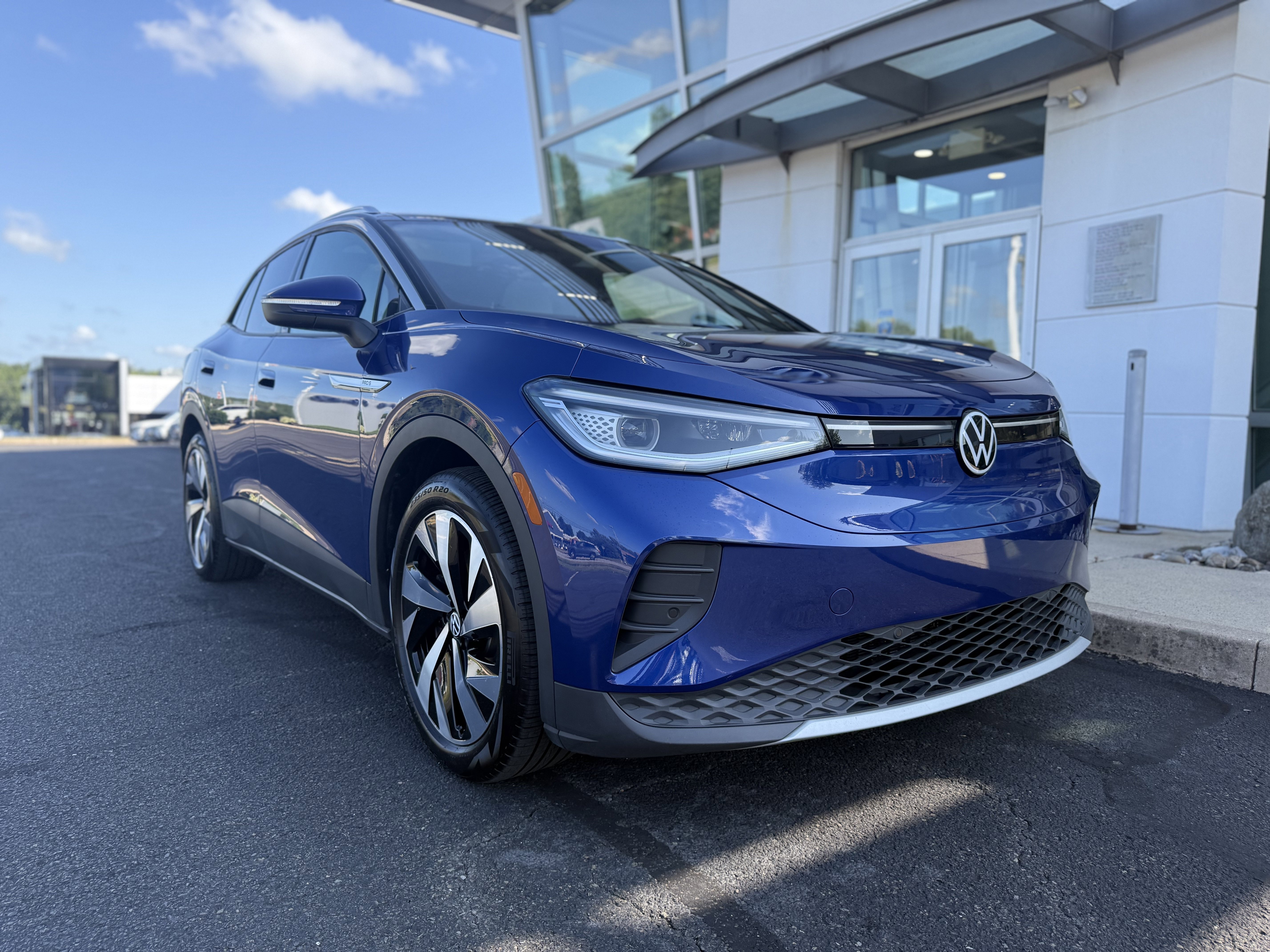 Certified 2022 Volkswagen ID.4 PRO S with VIN WVGKMPE26NP074436 for sale in Colmar, PA