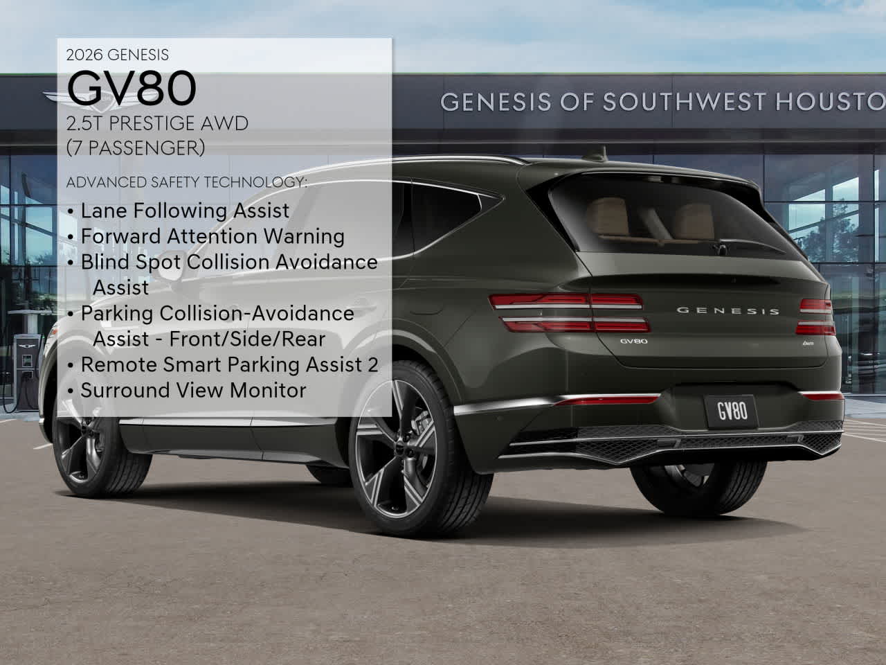 2026 Genesis GV80 2.5T Prestige AWD photo 4