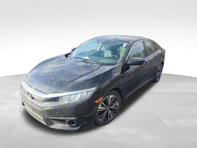 Used 2016 Honda Civic EX-L with VIN 19XFC1F86GE033106 for sale in Delaware, OH