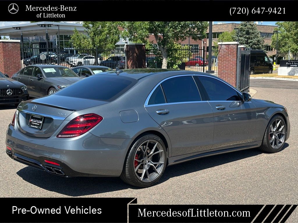 2019 Mercedes Benz S 63 AMG 4MATIC photo 3