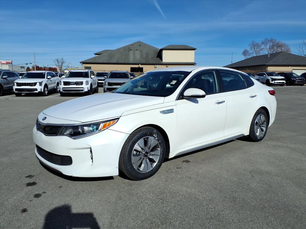 Used 2017 Kia Optima Premium Hybrid with VIN KNAGT4LC8H5007955 for sale in Terre Haute, IN