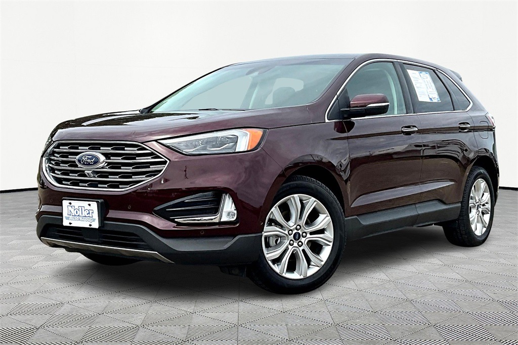 Used 2020 Ford Edge Titanium with VIN 2FMPK3K90LBA61109 for sale in Kansas City