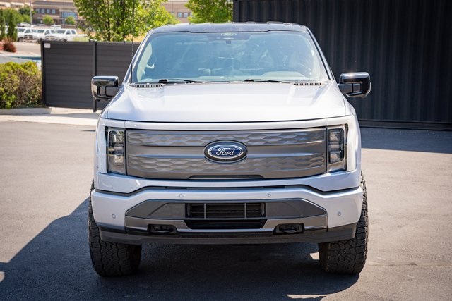 Used 2022 Ford F-150 Lightning Lariat with VIN 1FTVW1EL2NWG04909 for sale in Logan, UT