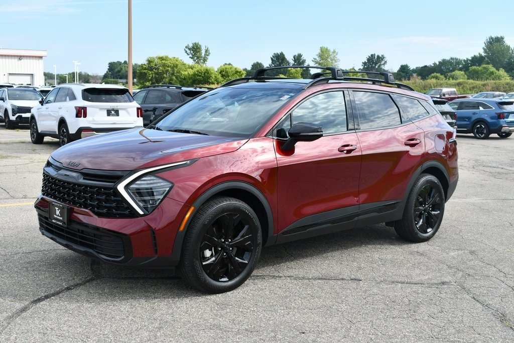 Certified 2025 Kia Sportage X-Line with VIN 5XYK6CDFXSG244856 for sale in Rochester, Minnesota