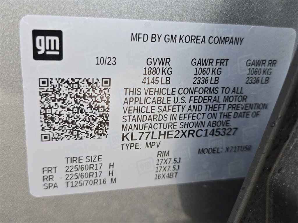 2024 Chevrolet Trax LT photo 29