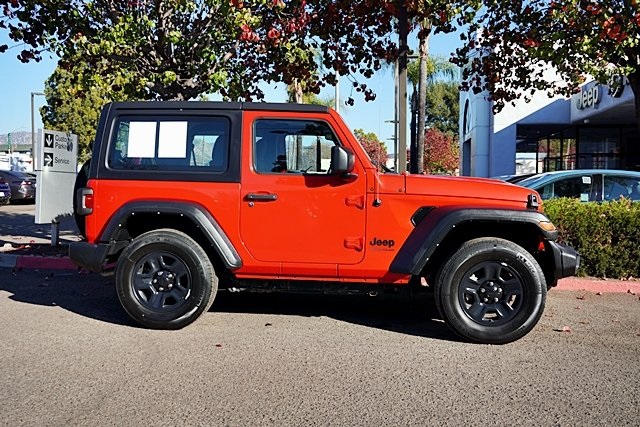 Certified Used 2022 Red Jeep Sport image 6