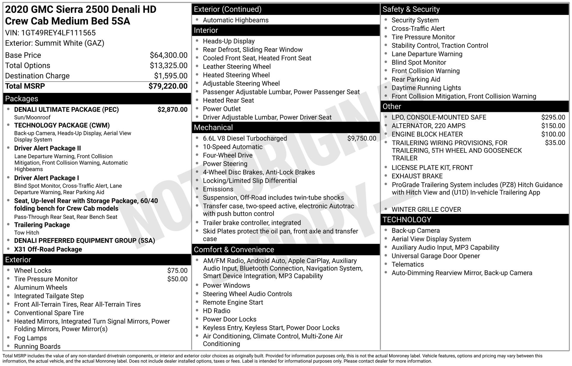 2020 GMC Sierra 2500 Denali HD Denali's photo