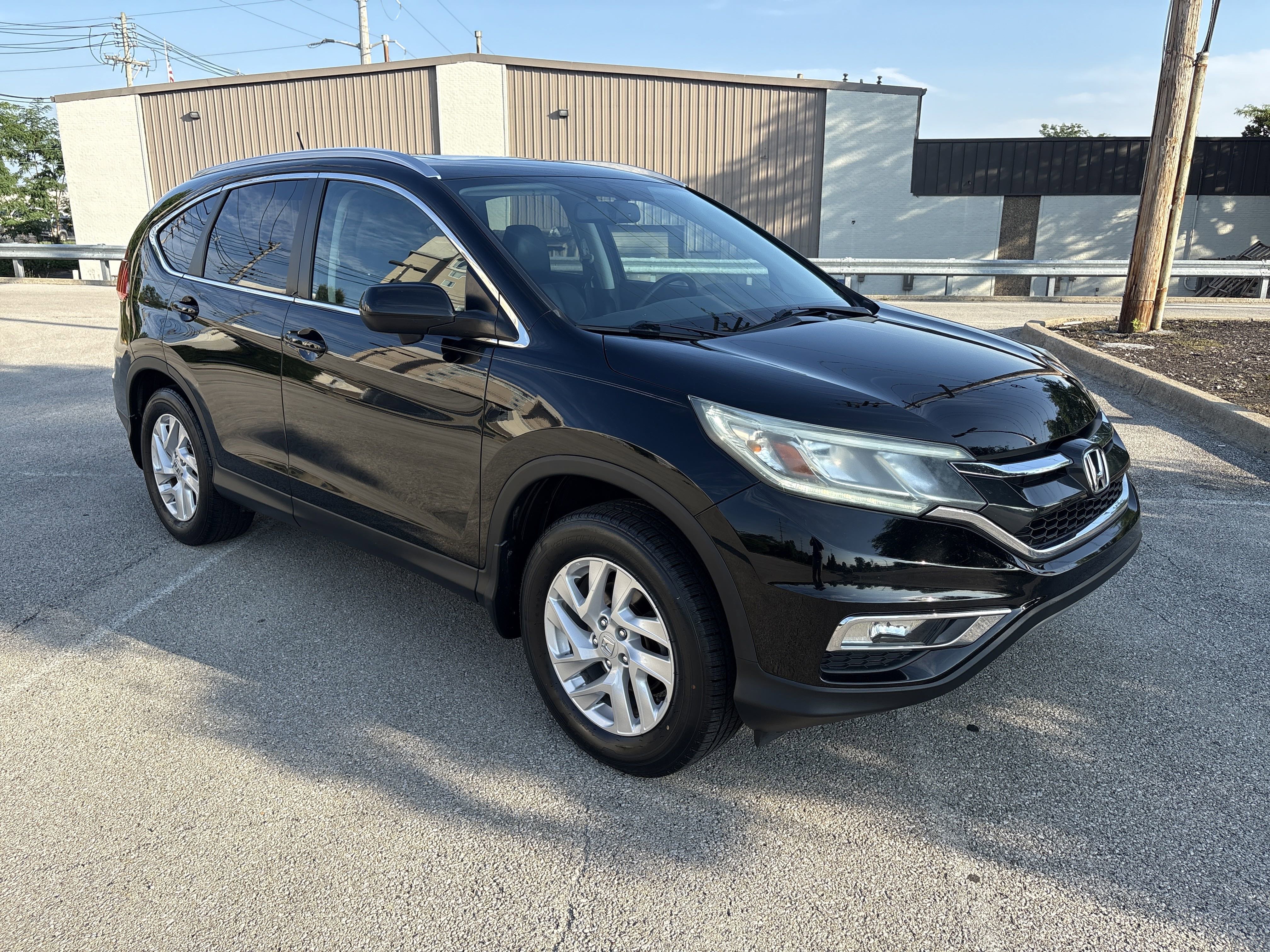 Used 2015 Honda CR-V EX-L with VIN 2HKRM3H73FH553915 for sale in Jeffersontown, KY