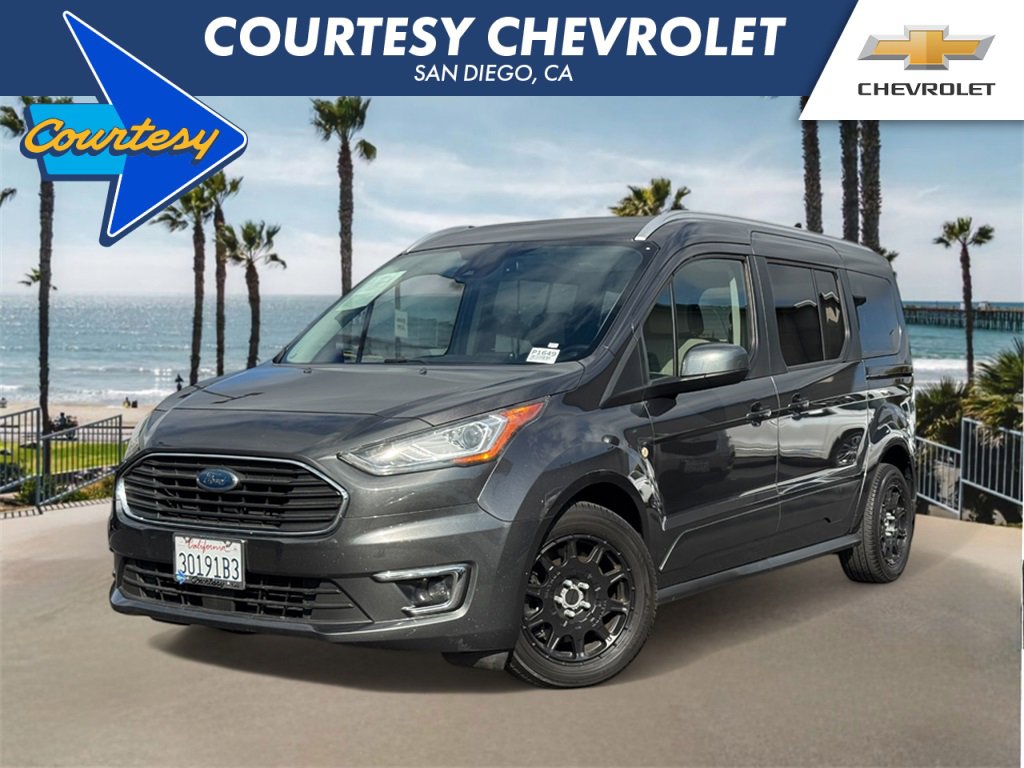 Pre-Owned 2019 Ford Transit Connect Wagon Titanium Van in San
