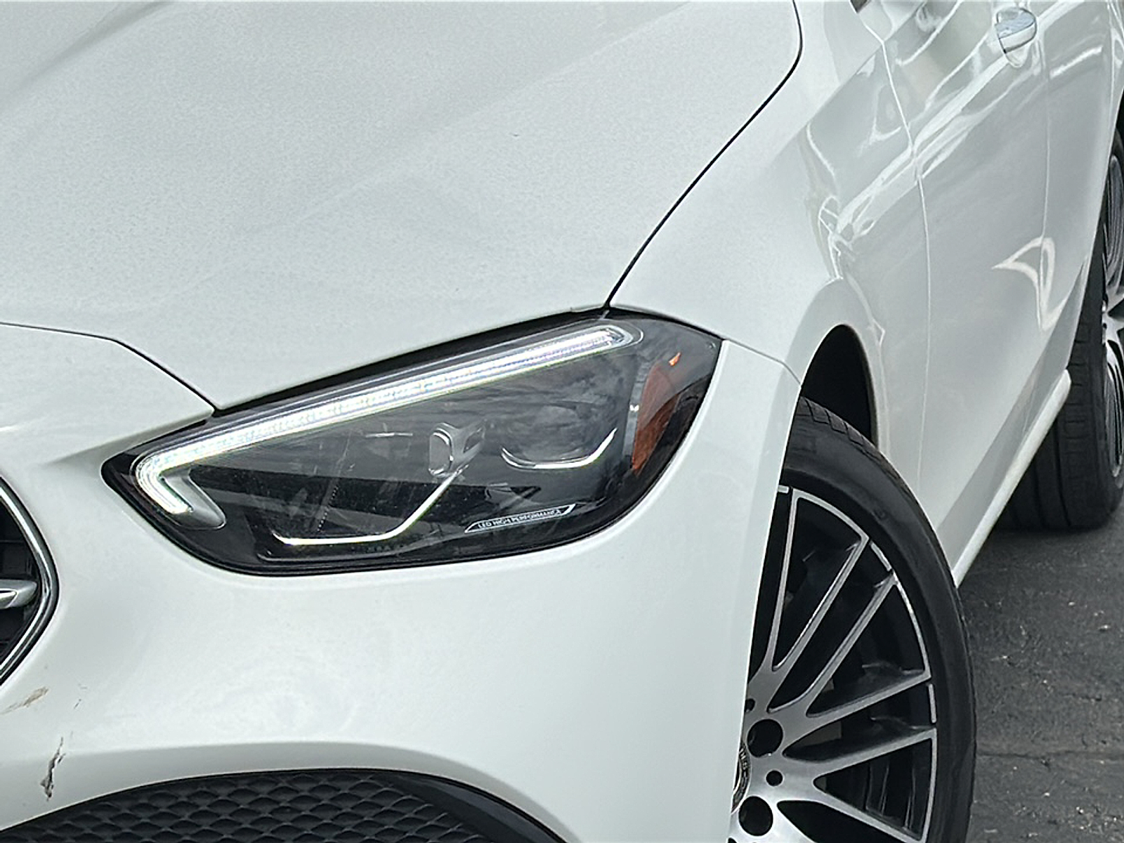 Used 2022 Polar White Mercedes-Benz C 300 image 4