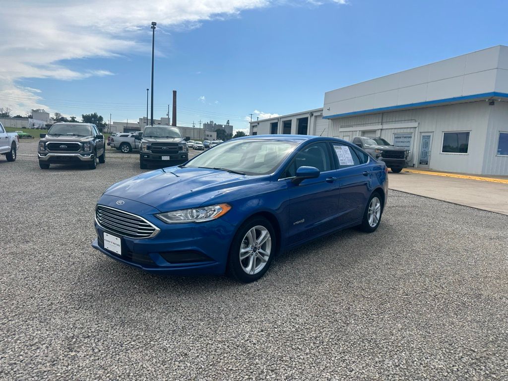 2018 Ford Fusion S Hybrid photo 7