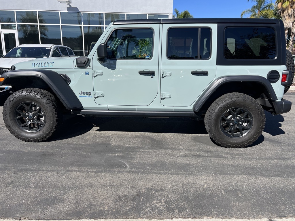 Used 2024 Gray Jeep Willys 4xe image 4
