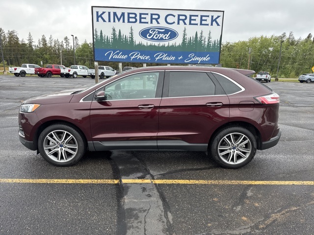 Used 2022 Ford Edge Titanium with VIN 2FMPK4K9XNBB08798 for sale in Pine River, Minnesota