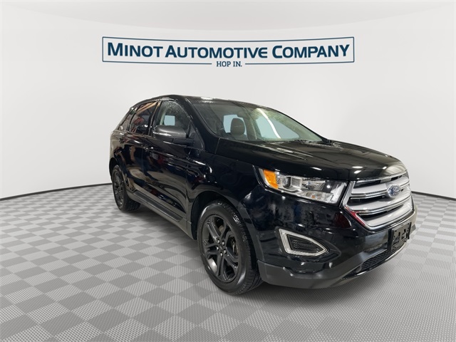 Used 2018 Ford Edge SEL with VIN 2FMPK4J98JBB29337 for sale in Minot, ND