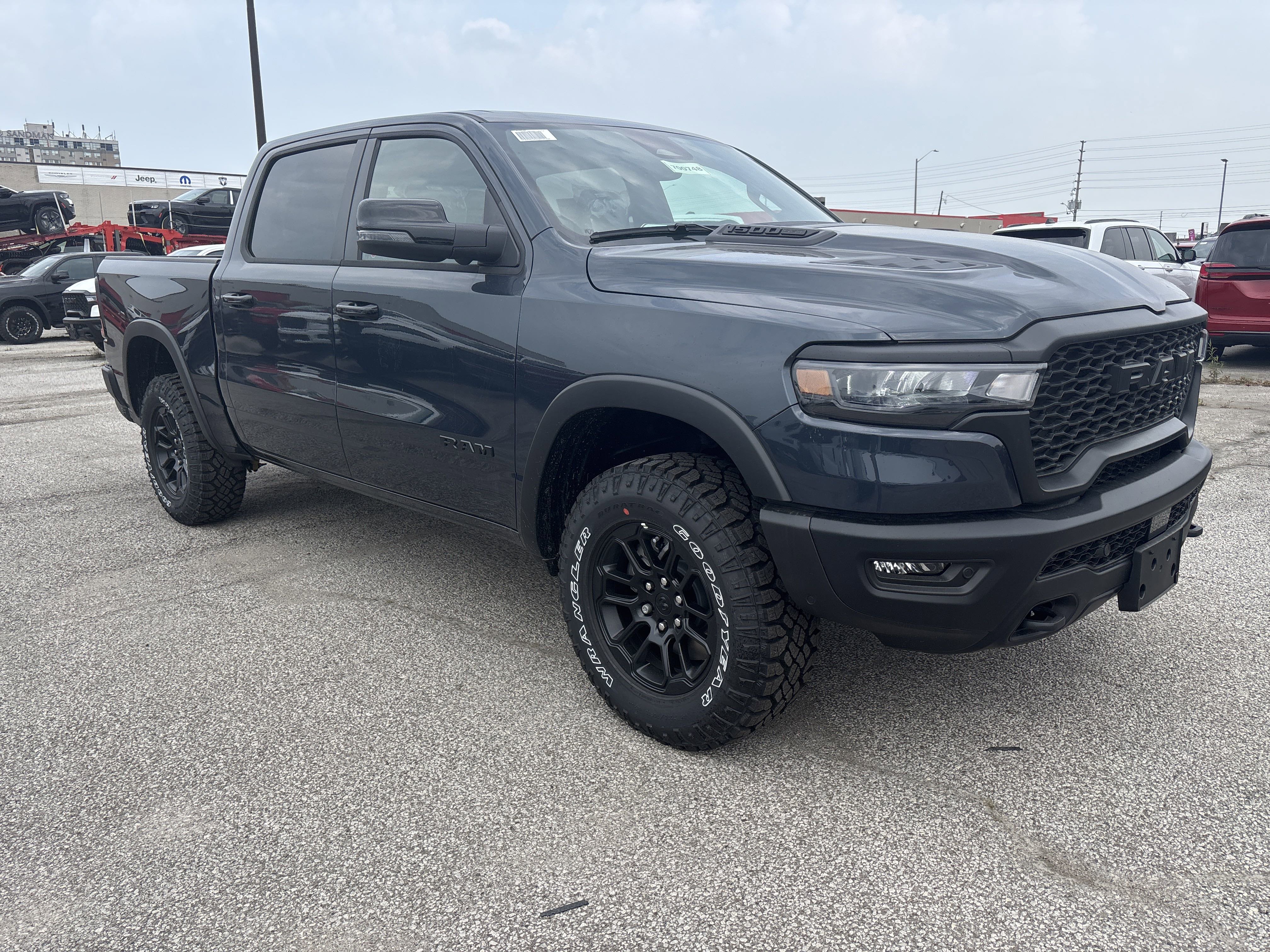 New 2025 Forged Blue Metallic Ram Rebel image 3