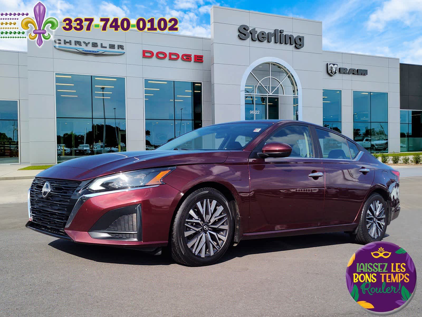 Used 2023 Nissan Altima SV with VIN 1N4BL4DVXPN400180 for sale in Maurice, LA