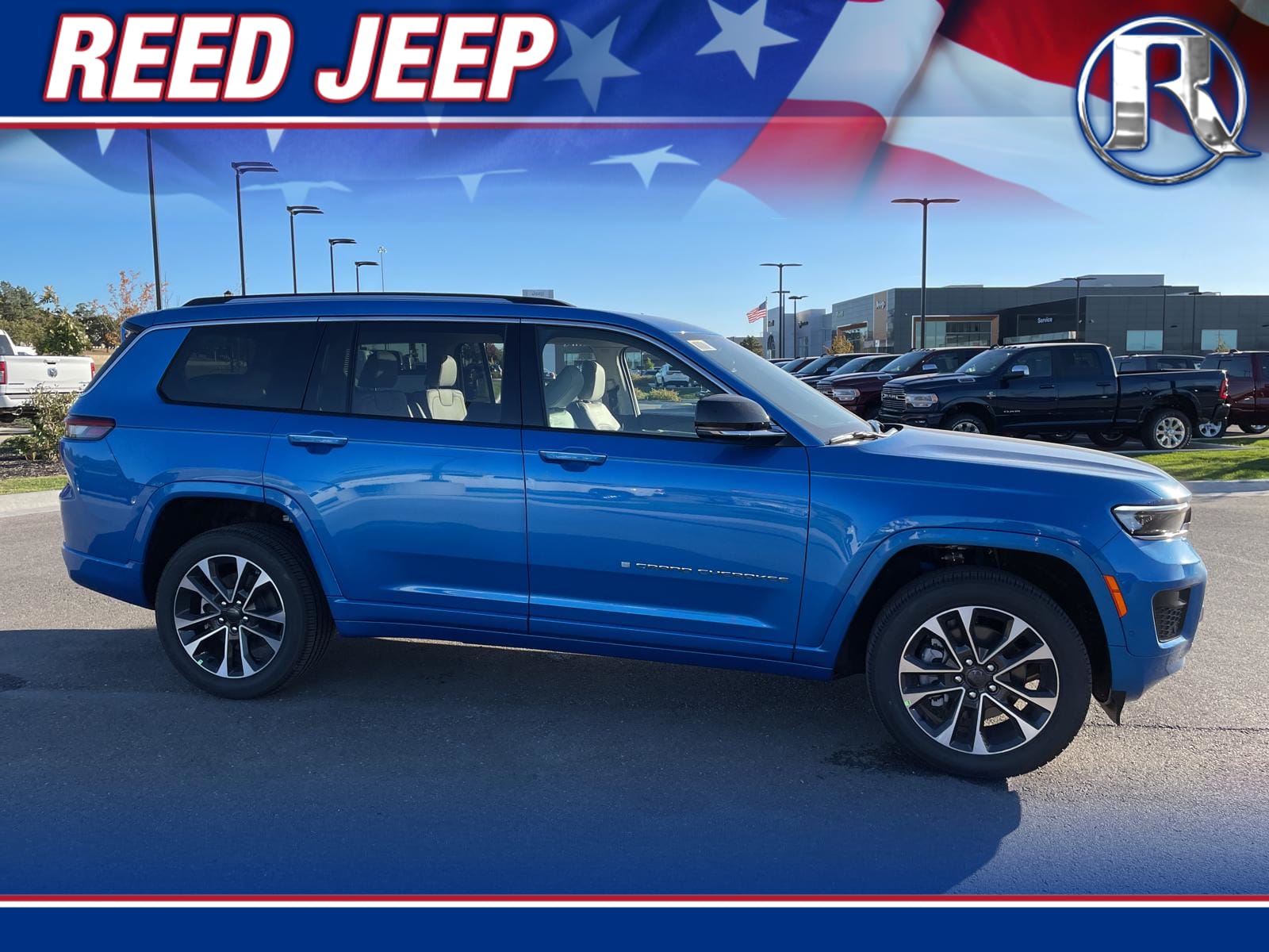 New 2023 Jeep Grand Cherokee L Overland Sport Utility in CT0437 Reed