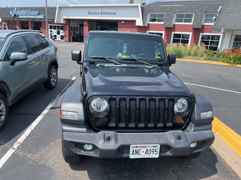 Used 2018 Jeep All-New Wrangler Unlimited Sport S with VIN 1C4HJXDGXJW125487 for sale in White Bear Lake, Minnesota
