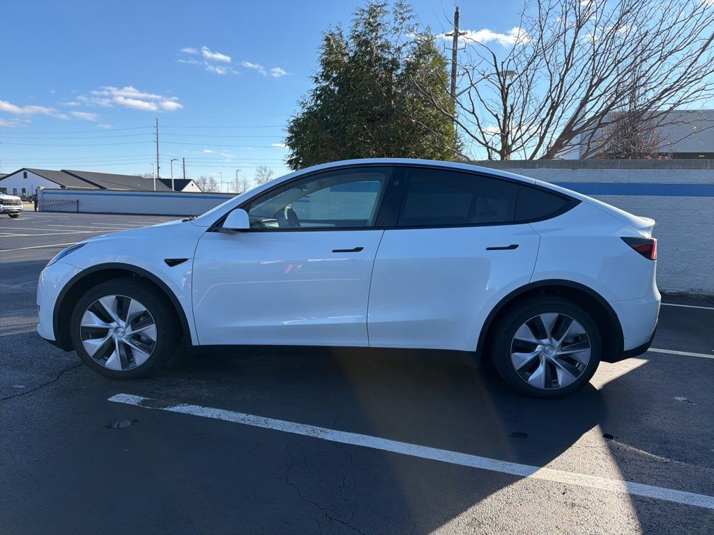 Used 2023 Tesla Model Y Long Range with VIN 7SAYGDEEXPF831837 for sale in Indianapolis, IN