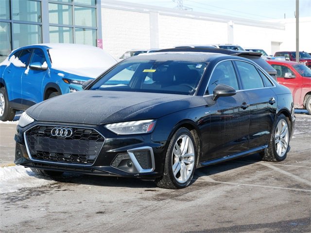 Used 2024 Audi A4 Premium Plus with VIN WAUEAAF43RN015852 for sale in Roseville, Minnesota