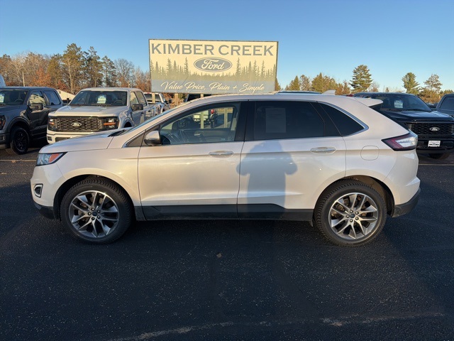 Used 2016 Ford Edge Titanium with VIN 2FMPK4K95GBB61671 for sale in Pine River, Minnesota