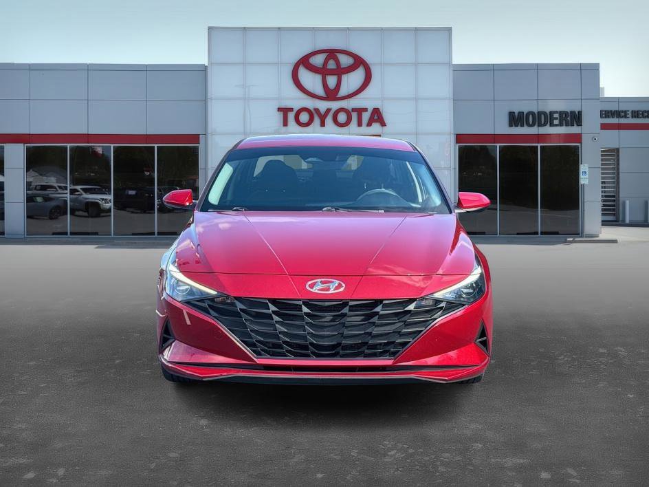 2022 Hyundai Elantra Hybrid Blue photo 2