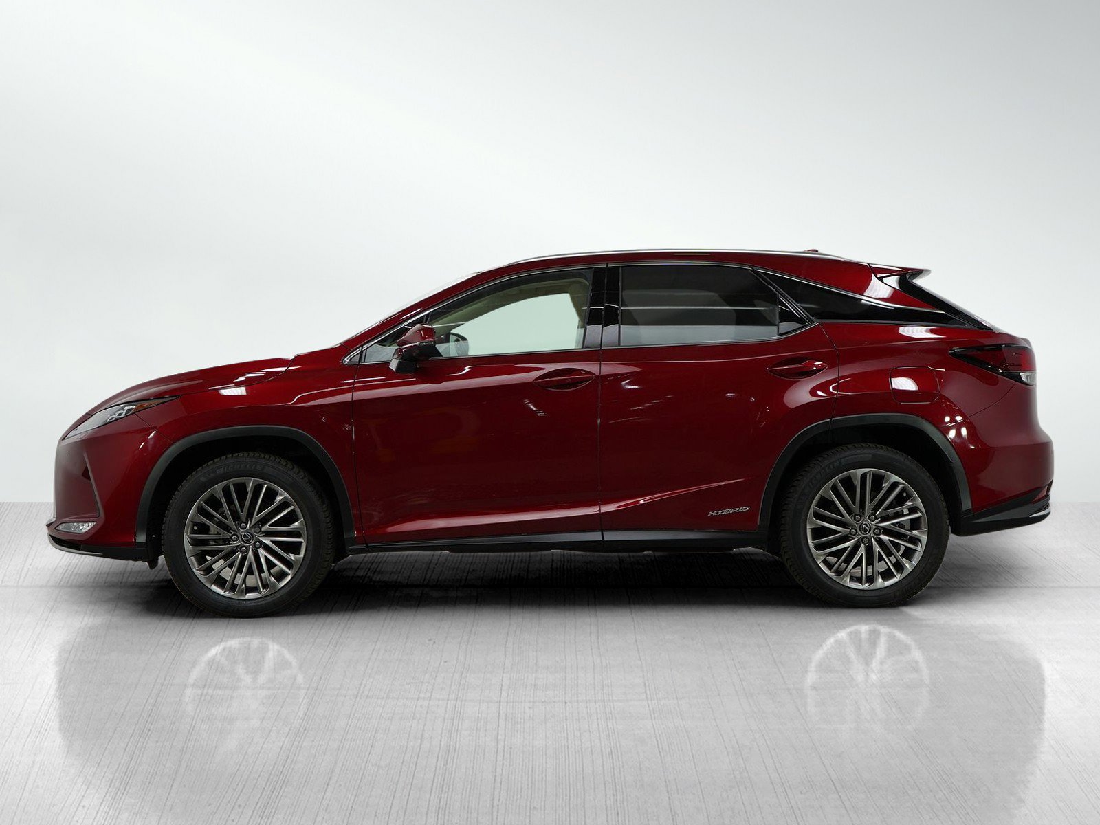 Used 2021 Lexus RX Hybrid 450h with VIN 2T2JGMDA4MC058081 for sale in Bloomington, Minnesota