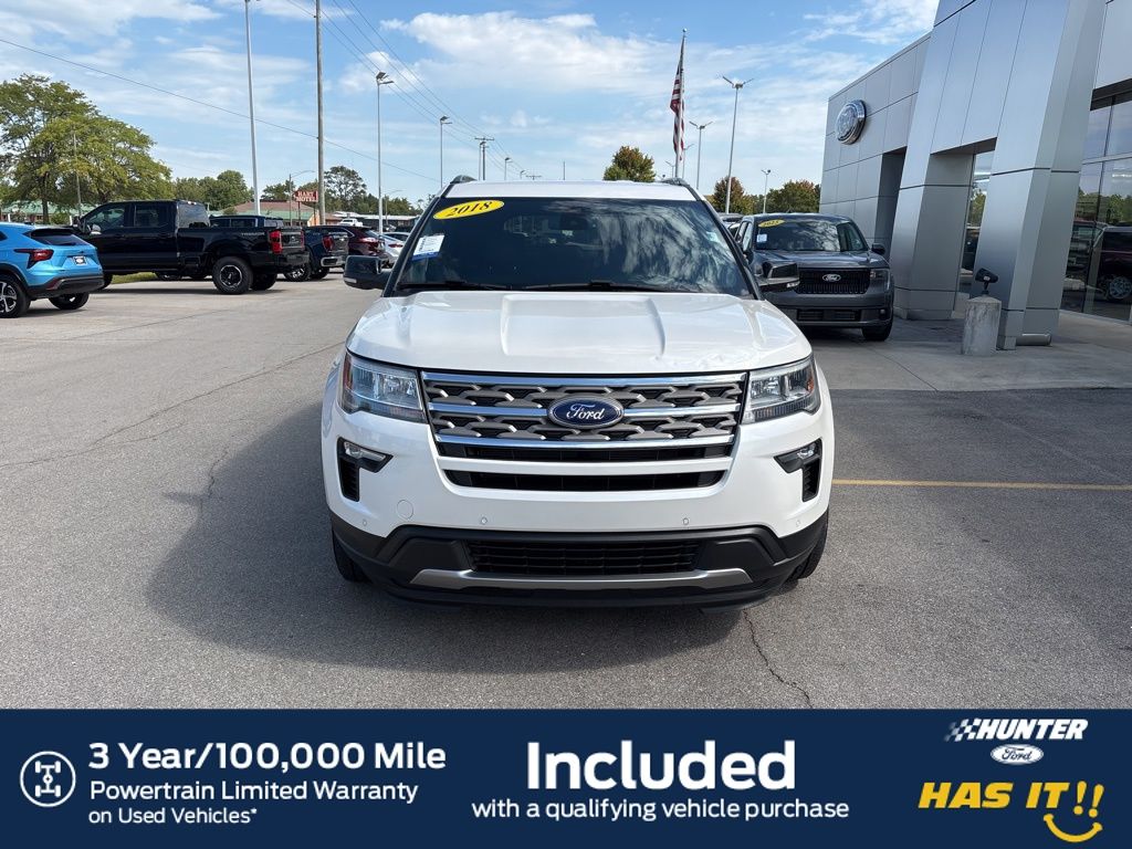 Used 2018 Ford Explorer XLT with VIN 1FM5K8D80JGB29598 for sale in Marion, IN