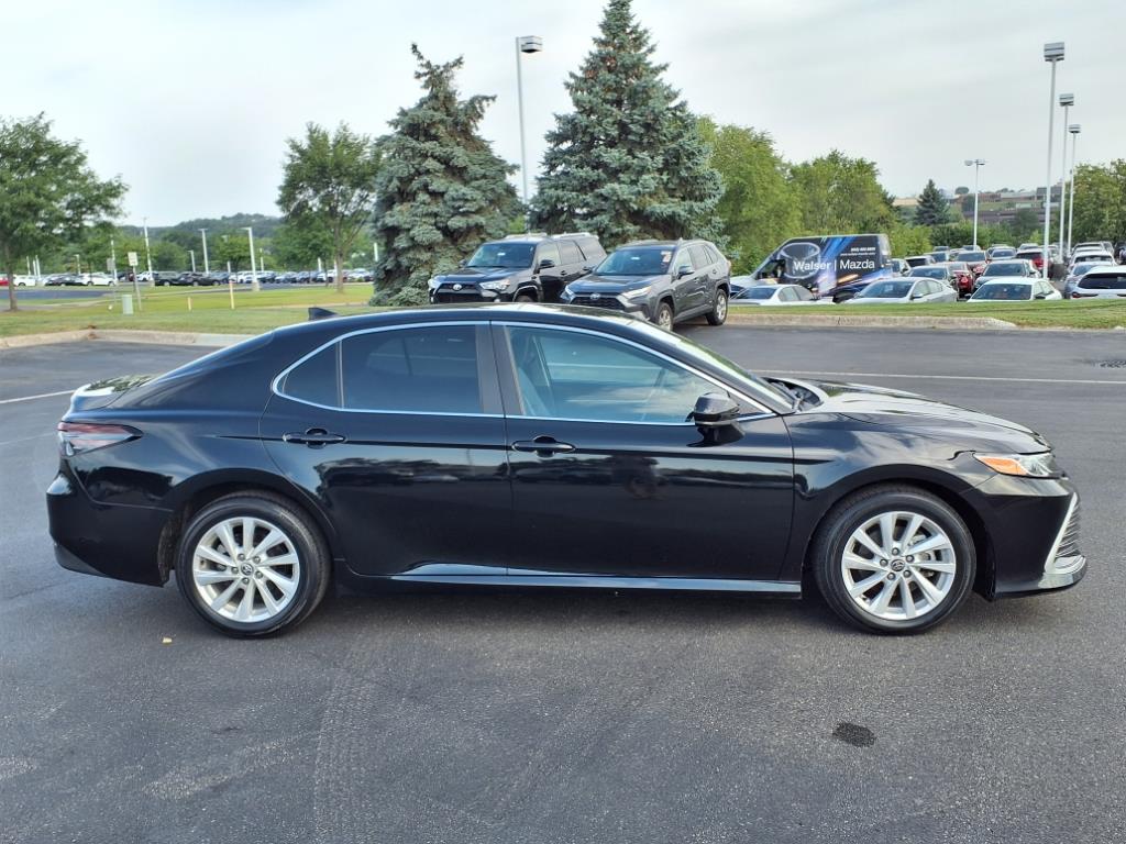 Certified 2022 Toyota Camry LE with VIN 4T1C11AK4NU708876 for sale in Burnsville, Minnesota