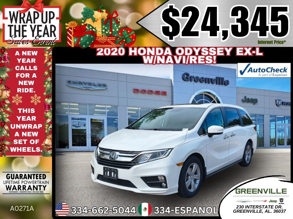 2020 Honda Odyssey EX-L's photo