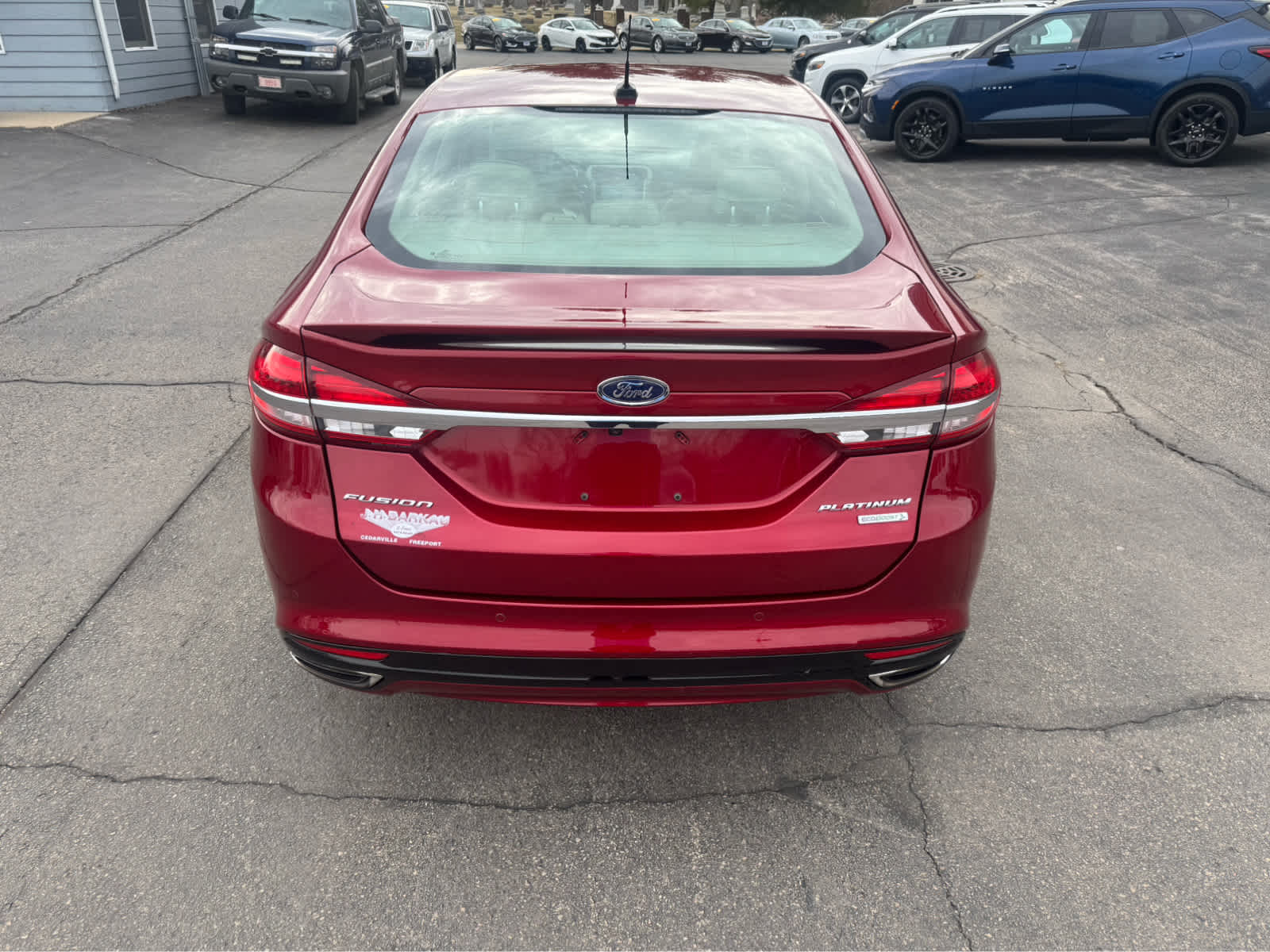 2018 Ford Fusion Platinum photo 4