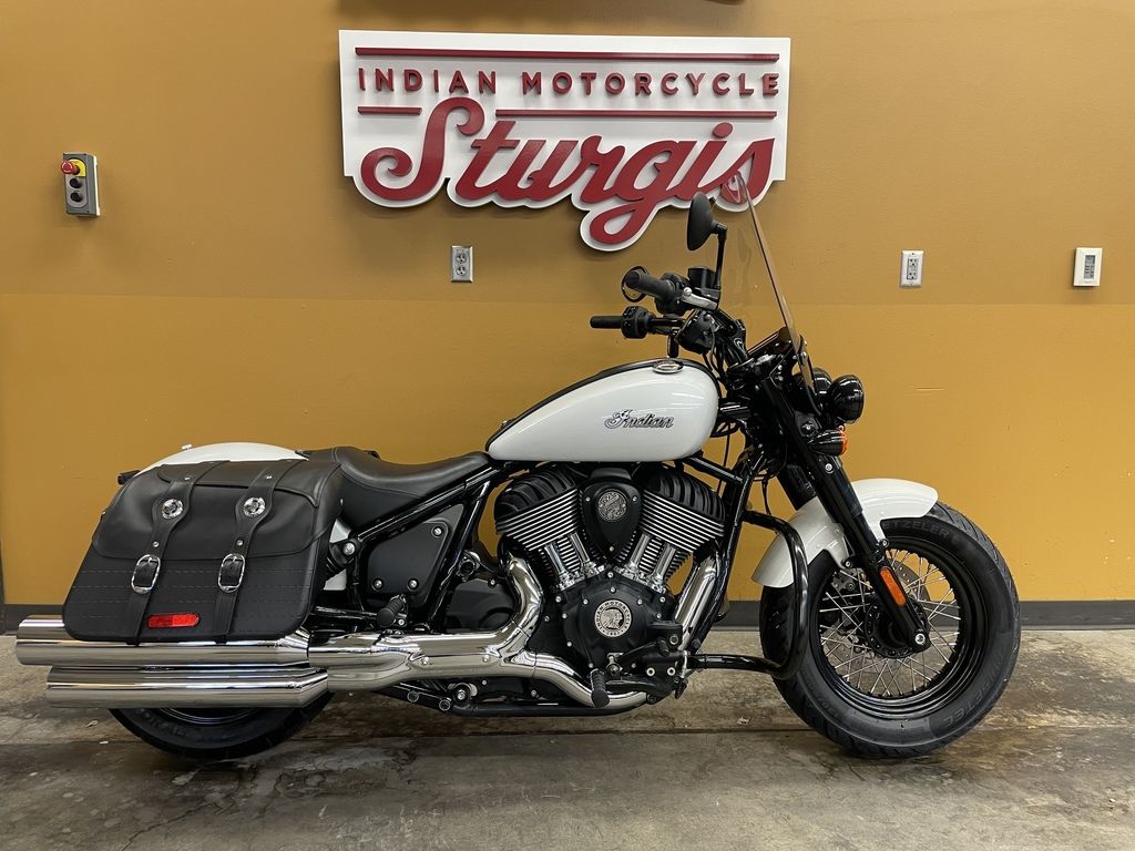 Pre-Owned 2022 Indian Motorcycle Super Chief ABS Pearl White in