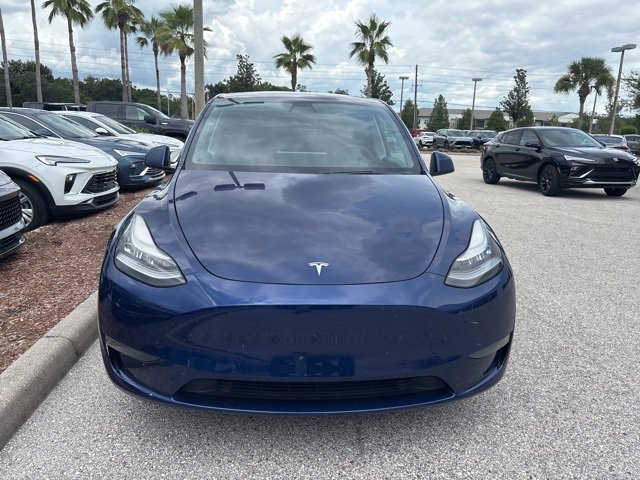Used 2021 Tesla Model Y Long Range with VIN 5YJYGDEE9MF064040 for sale in Lutz, FL
