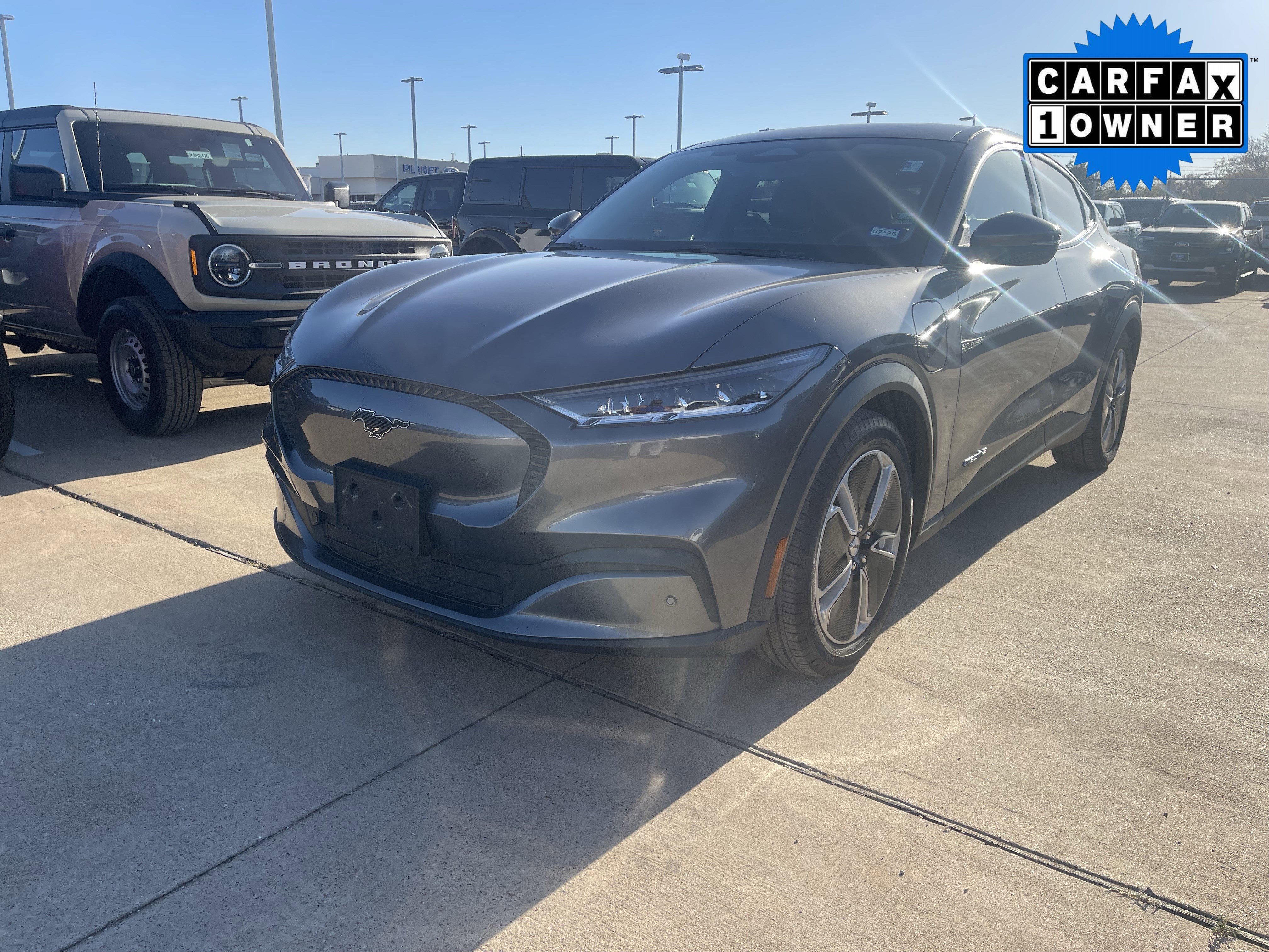 Used 2021 Ford Mustang Mach-E Select RWD with VIN 3FMTK1RM9MMA19566 for sale in Dallas, TX