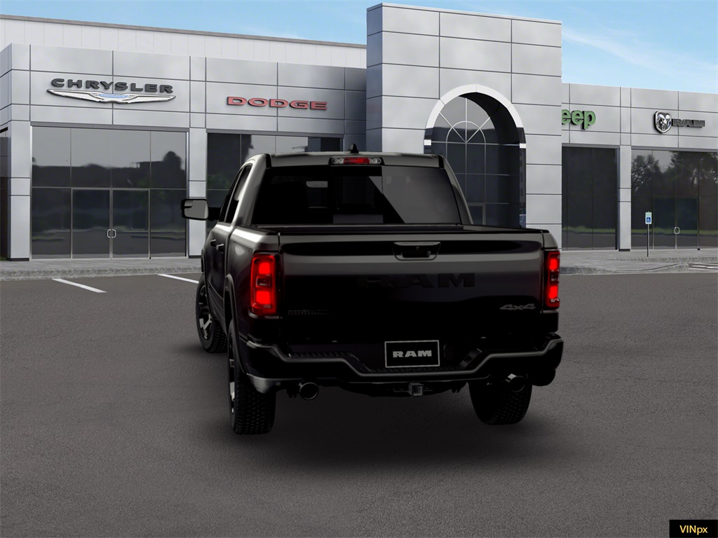 New 2026 Diamond Black Crystal Pearl-Coat Exterior Paint RAM Big Horn/Lone Star image 12