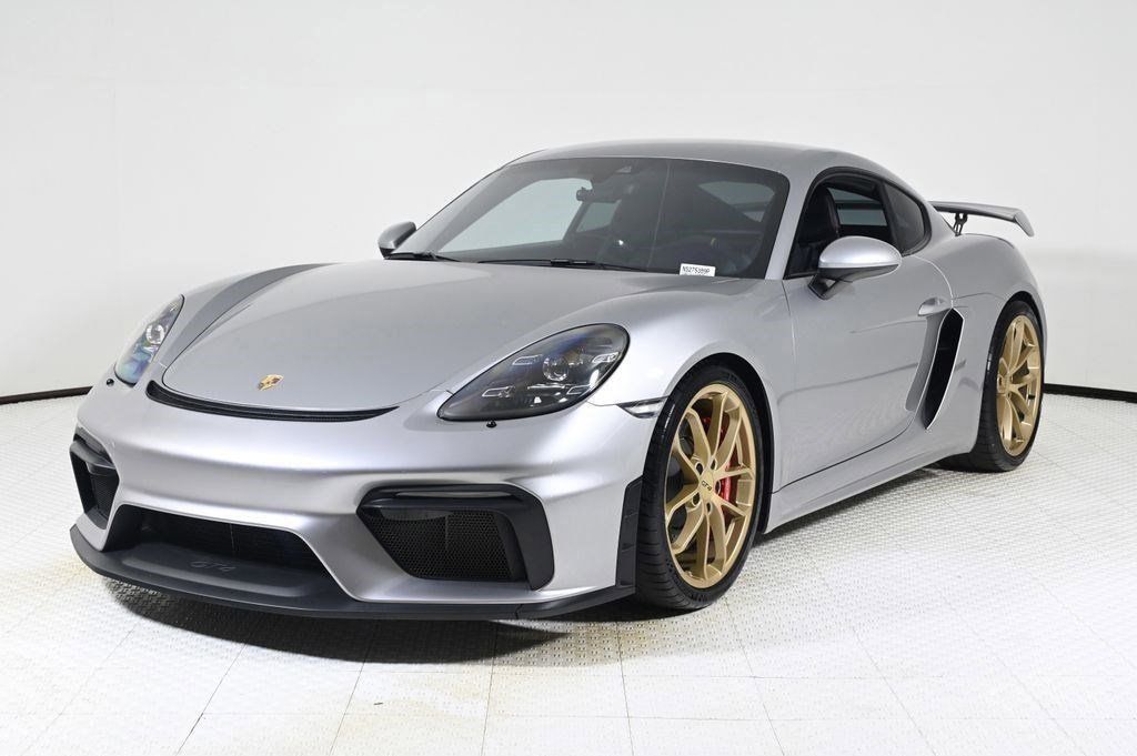 Pre-Owned 2022 Porsche 718 Cayman GT4 2D Coupe in Coral