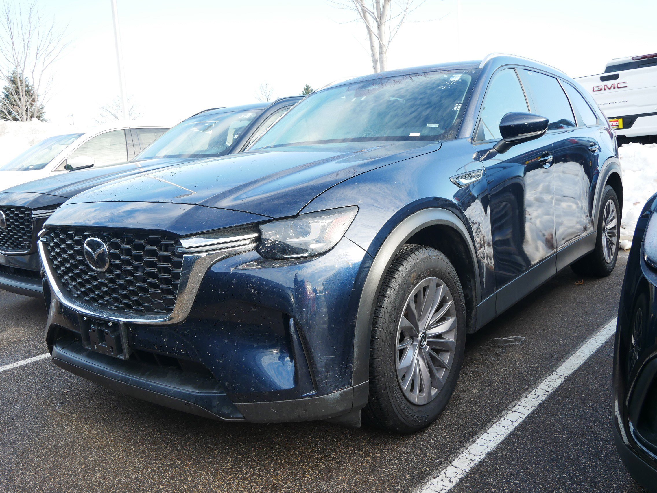 Certified 2025 Mazda CX-90 Select Package with VIN JM3KKAHD2S1193191 for sale in Brooklyn Center, Minnesota