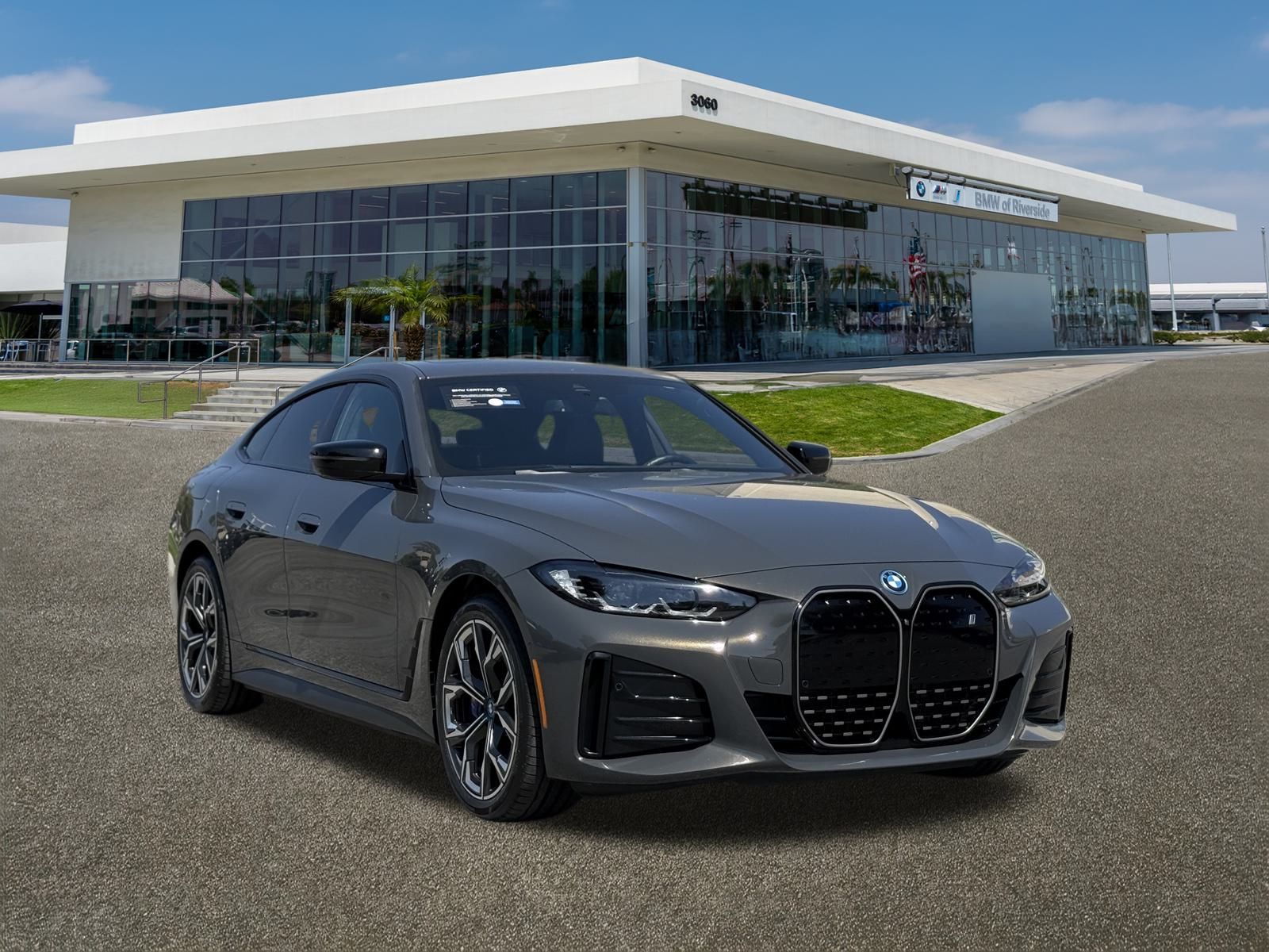 Certified 2024 BMW i4 Base with VIN WBY43AW07RFT37361 for sale in Riverside, CA