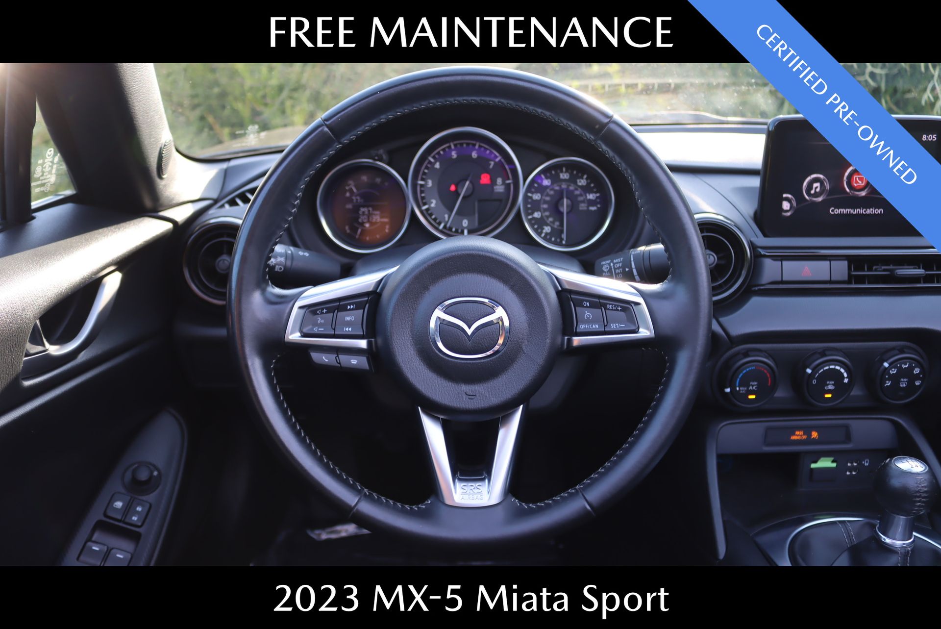 2023 Mazda MX-5 Miata Miata Sport photo 8