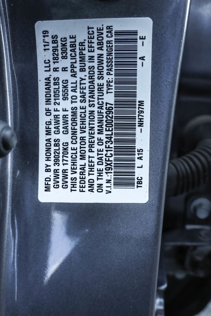 2020 Honda Civic EX photo 37