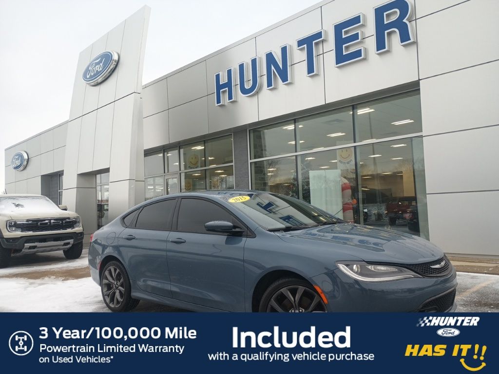 Used 2015 Chrysler 200 S with VIN 1C3CCCBB9FN652474 for sale in Marion, IN