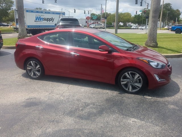 Used 2015 Hyundai Elantra Limited with VIN 5NPDH4AE2FH557256 for sale in Daytona Beach, FL