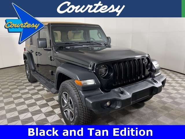 2020 Jeep Wrangler Unlimited Sport S Black and Tan Edition