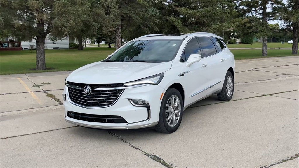 Used 2022 Buick Enclave Premium with VIN 5GAEVBKW4NJ162723 for sale in Oslo, Minnesota