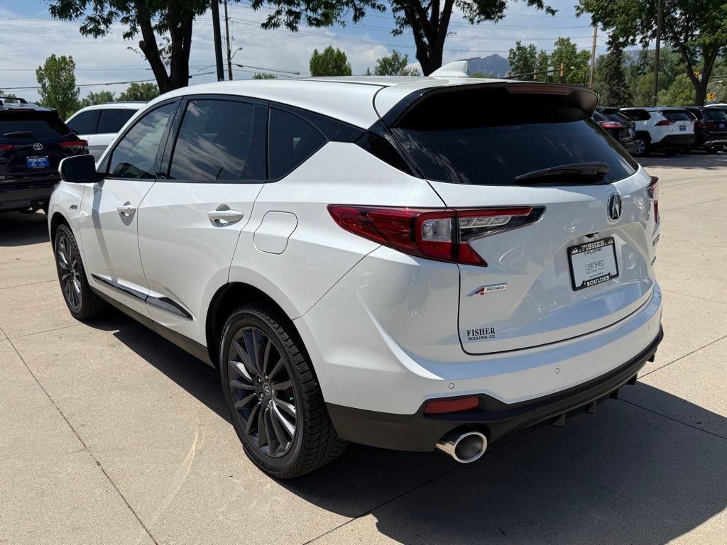 Used 2024 Platinum White Pearl Acura A-Spec Advance Package image 3