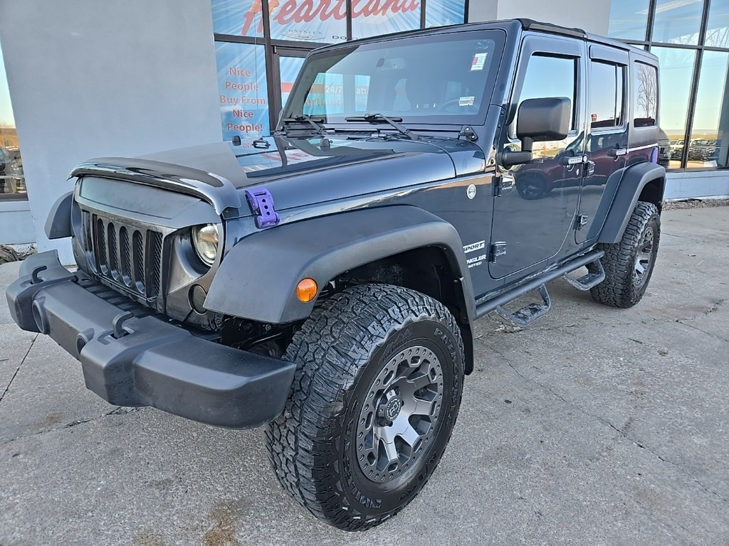 Used 2017 Jeep Wrangler Unlimited Sport S with VIN 1C4BJWDG4HL730679 for sale in Kansas City