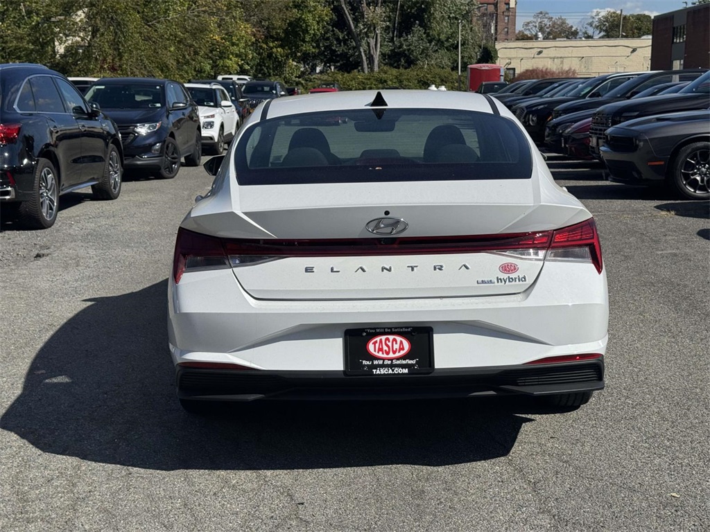 2022 Hyundai Elantra Hybrid Blue photo 4