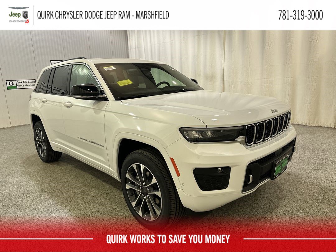 New 2025 Bright White Clearcoat Jeep Overland image 1