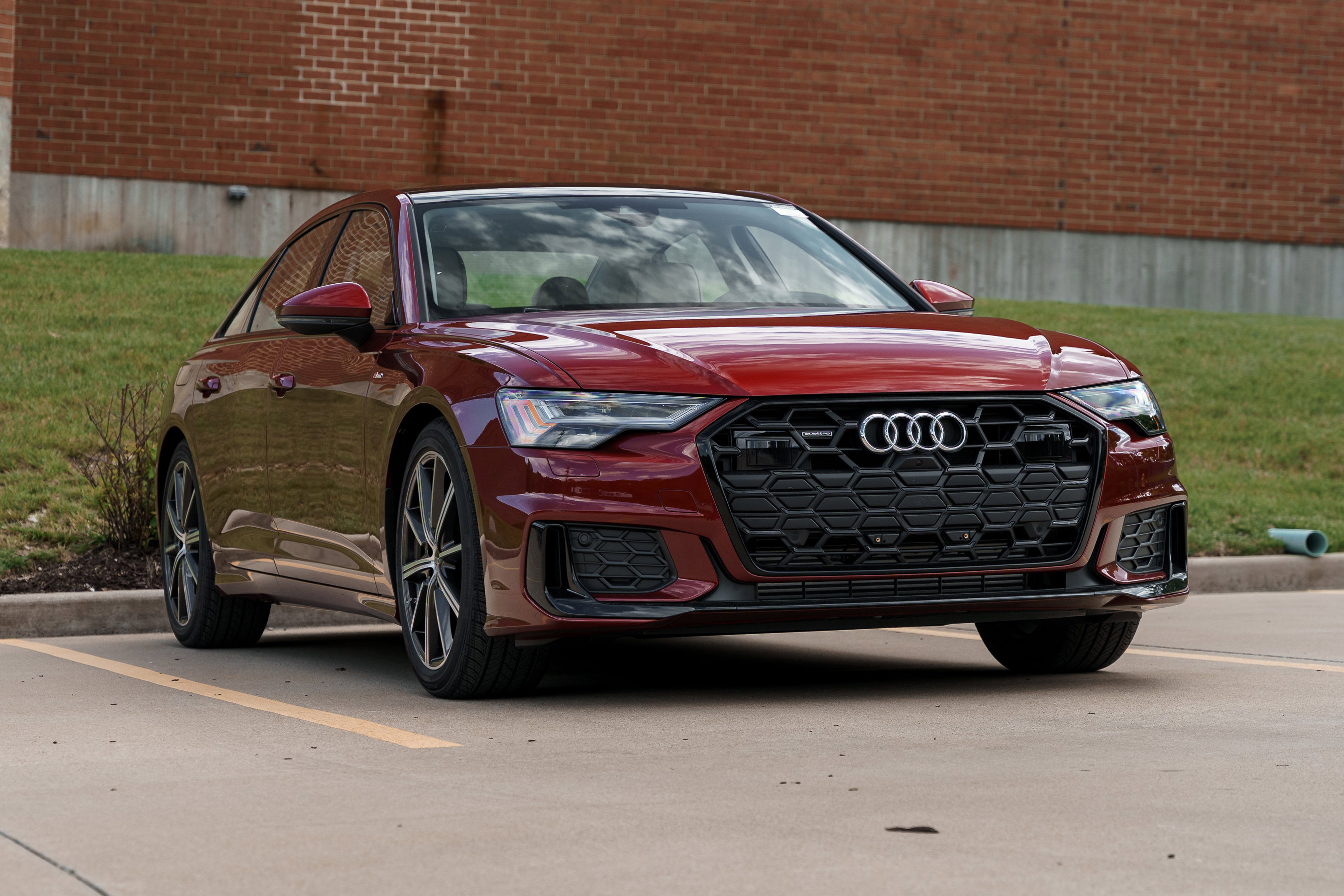 New 2025 GRENADINE RED Audi Prestige image 1